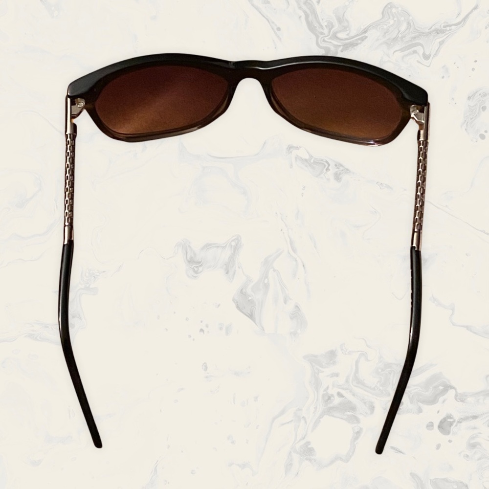 Just Cavalli JC629S Sunglasses Black/ Crystal / Gradient Smoke Gold Color - Picture 8 of 8